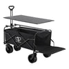 Gardeon Folding Camping Wagon Heavy Duty Utility Cart with Tailgate Table 150L