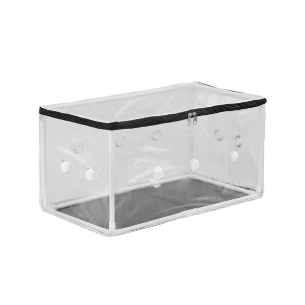 Green Fingers Mini Greenhouse 50x25x25cm PVC Cover for Mushrooms Succulents Awezingly