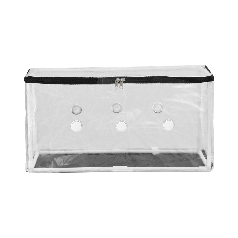 Green Fingers Mini Greenhouse 50x25x25cm PVC Cover for Mushrooms Succulents Awezingly