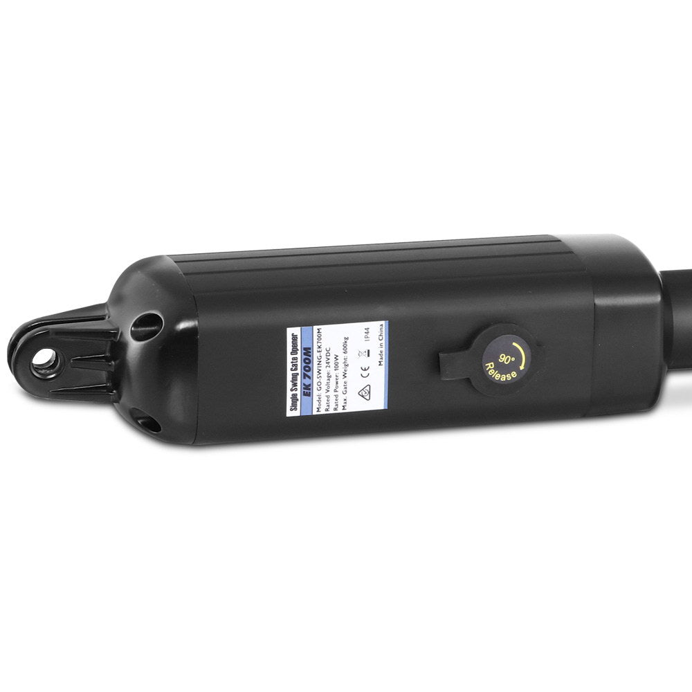 Single Swing Gate Opener 600KG 20W Solar Panel UL-tech