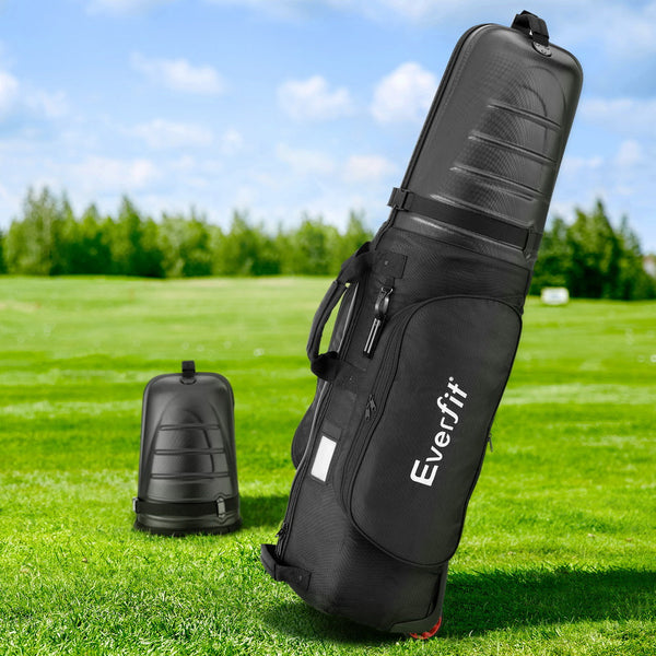 Everfit Golf Travel Bags for Airlines with Wheels Golf Clubs Hard Case Foldable Everfit