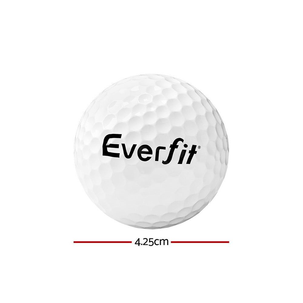 Everfit 12Pcs Golf Ball Set Reusable Distance Golf Balls Practice Training Everfit