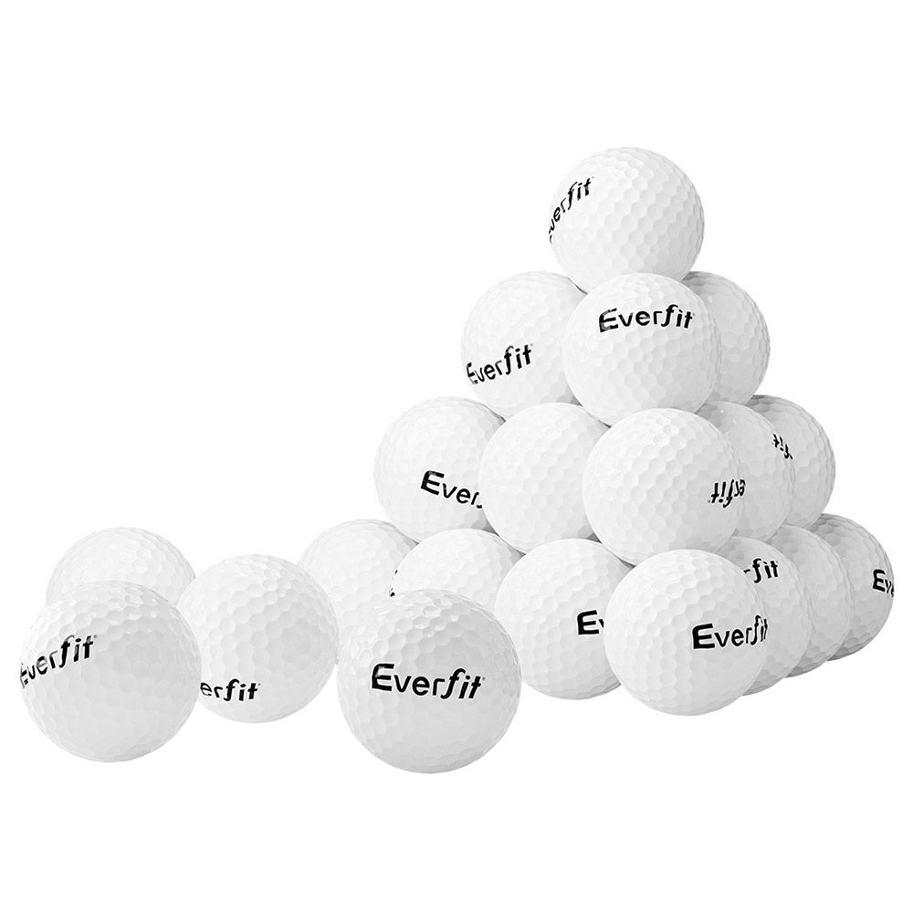 Everfit 24pcs Golf Ball Set Reusable Distance Golf Balls Practice Training Everfit