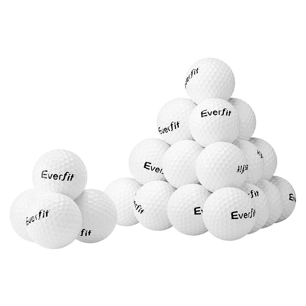 Everfit 24pcs Golf Ball Set Reusable Distance Golf Balls Practice Training Everfit