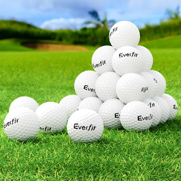Everfit 24pcs Golf Ball Set Reusable Distance Golf Balls Practice Training Everfit