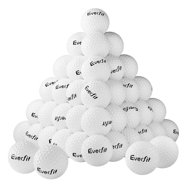 Everfit 60pcs Golf Ball Set Reusable Distance Golf Balls Practice Training Everfit