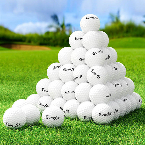 Everfit 60pcs Golf Ball Set Reusable Distance Golf Balls Practice Training Everfit
