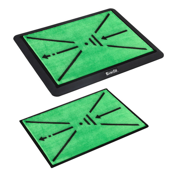 Everfit Golf Hitting Mat Training Swing Path Feedback Detection Batting 44x33cm Everfit