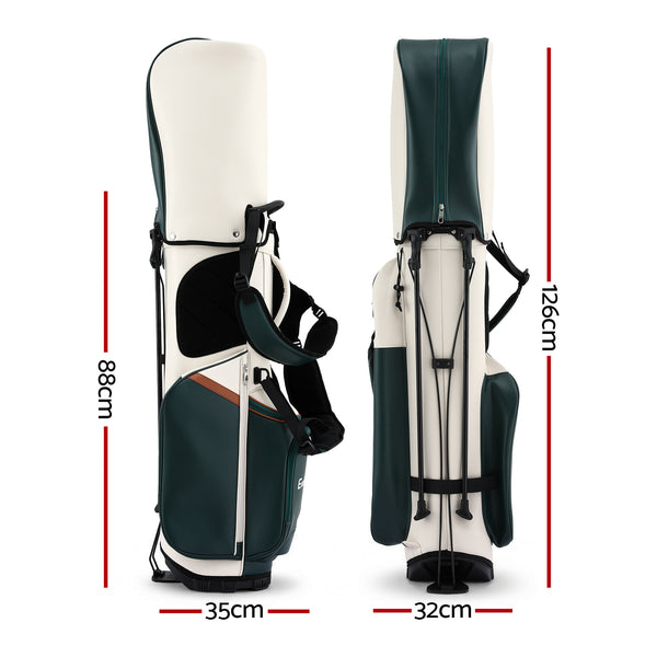 Everfit Golf Stand Bag Lightweight Carry Bag Dual Strap Club Divider Awezingly