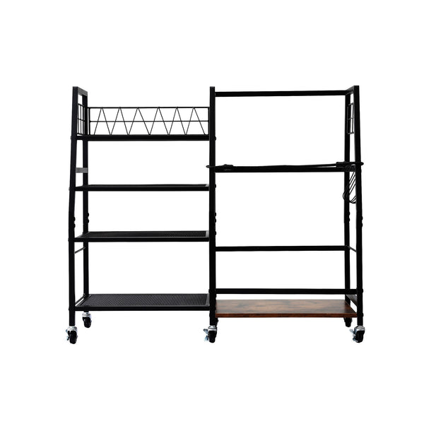 Everfit Golf Bag Storage Rack Golf Organizer Hold 1 Bags 4 Shelves Awezingly