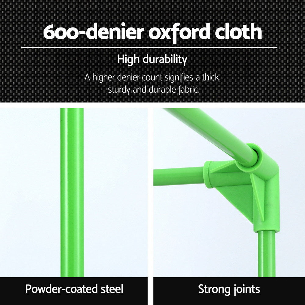 Green Fingers Grow Tent Kits 120x120x200cm Hydroponics Indoor Grow System Awezingly