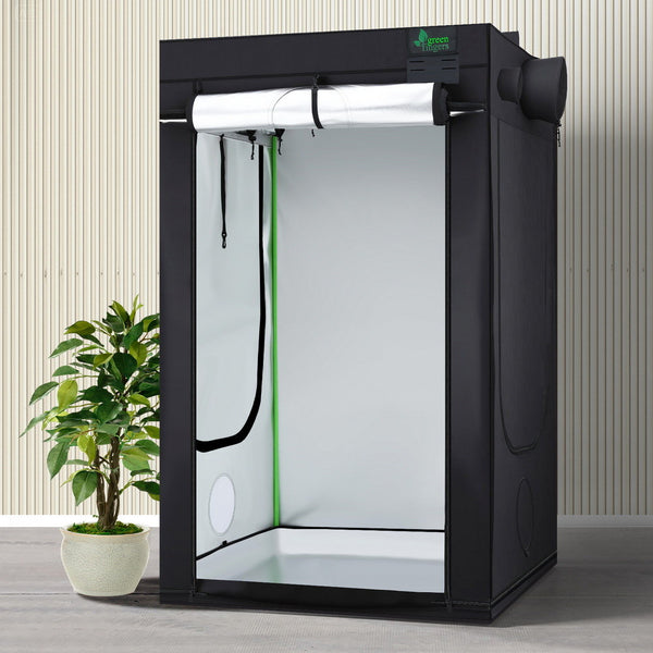 Green Fingers Grow Tent Kits 120x120x200cm Hydroponics Indoor Grow System Awezingly