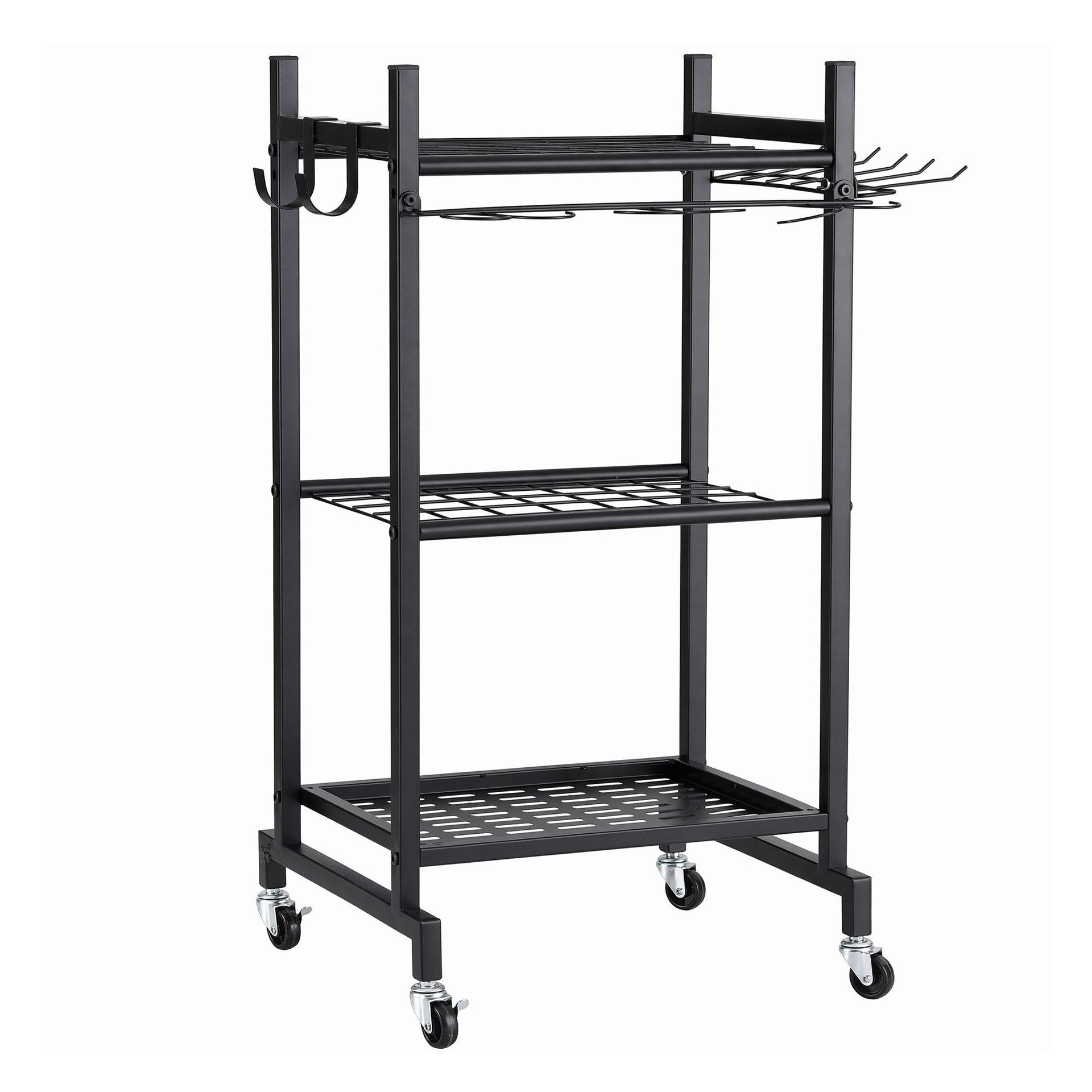 Gardeon Garden Tool Organizer with Wheels Heavy Duty Garage Yard Storage Cart Awezingly