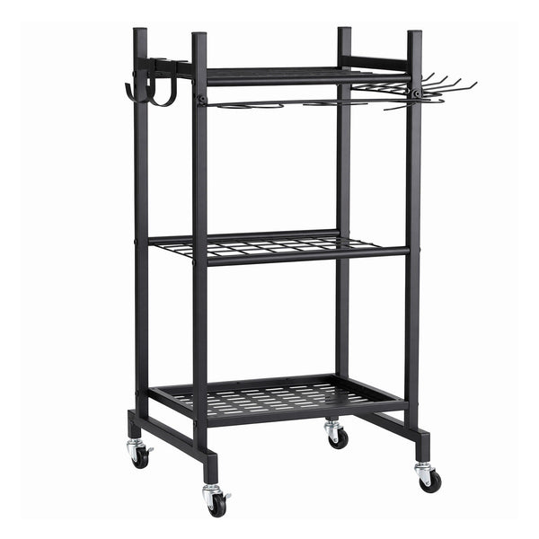 Gardeon Garden Tool Organizer with Wheels Heavy Duty Garage Yard Storage Cart Awezingly