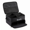 Everfit Golf Trunk Organizer for Car, 2-Tier Golf Storage Bag with Ventilated Shoe Compartment Black
