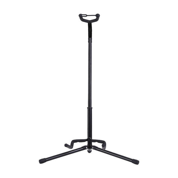 Alpha Iron Adjustable Guitar Stand Folding Instrument Holder Acoustic Bass Rack Black Awezingly