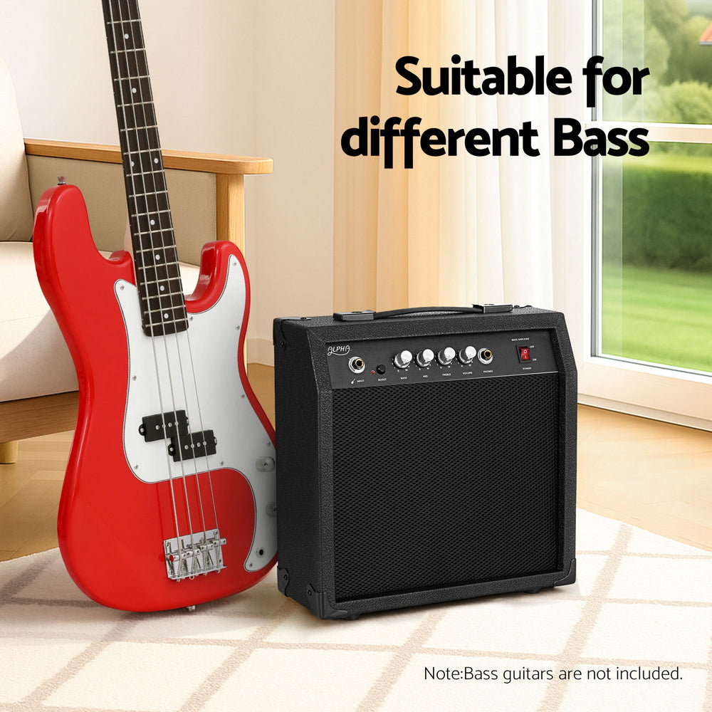 Alpha 40W Bass Guitar Amplifier Portable Awezingly