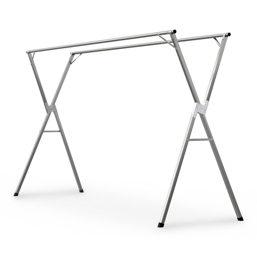 Artiss Clothes Rack Adjustable Foldable Steel Awezingly