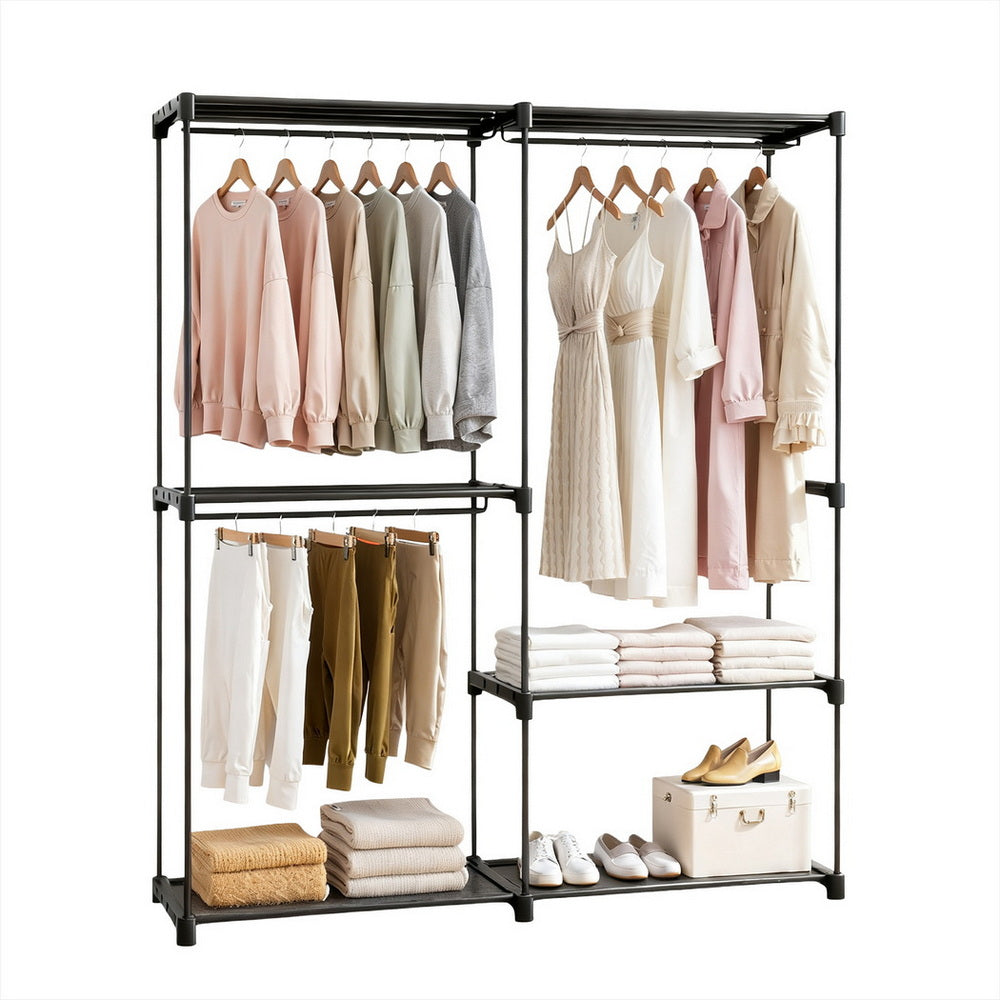 Artiss Wardrobe Clothes Rack Closet 181cm Awezingly