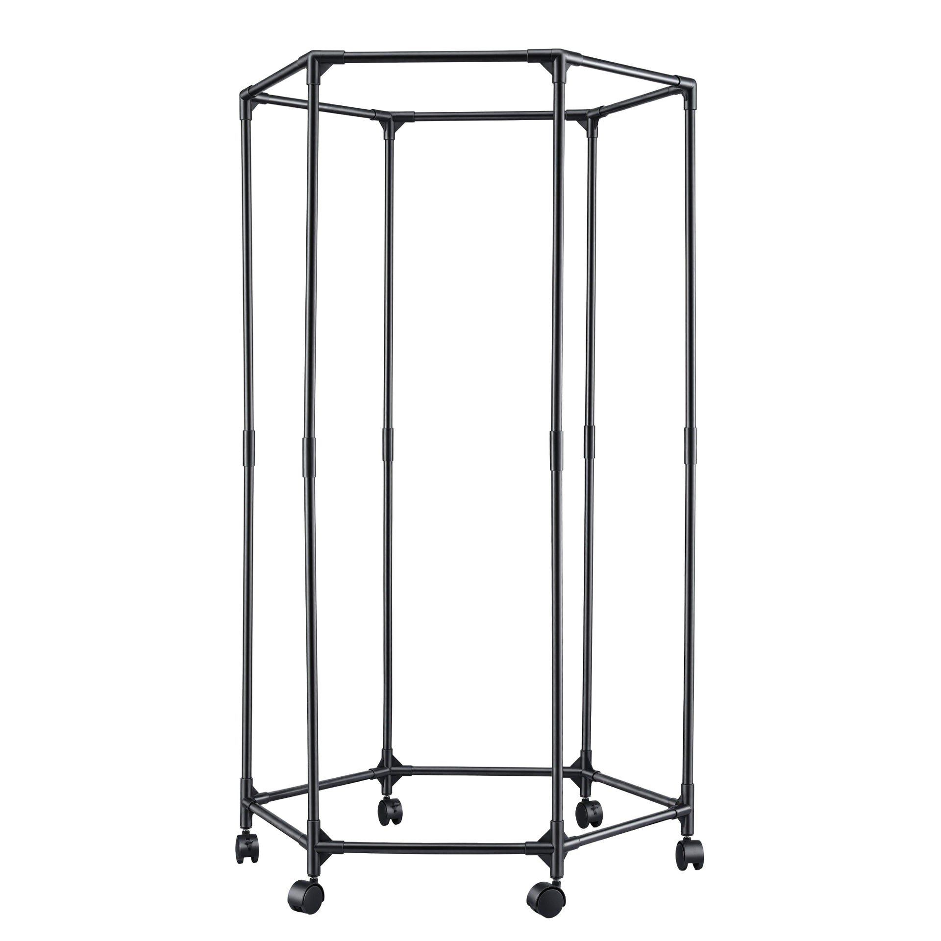 Artiss Clothes Rack Airer Rail Coat Stand Wheels 6 Rods Awezingly