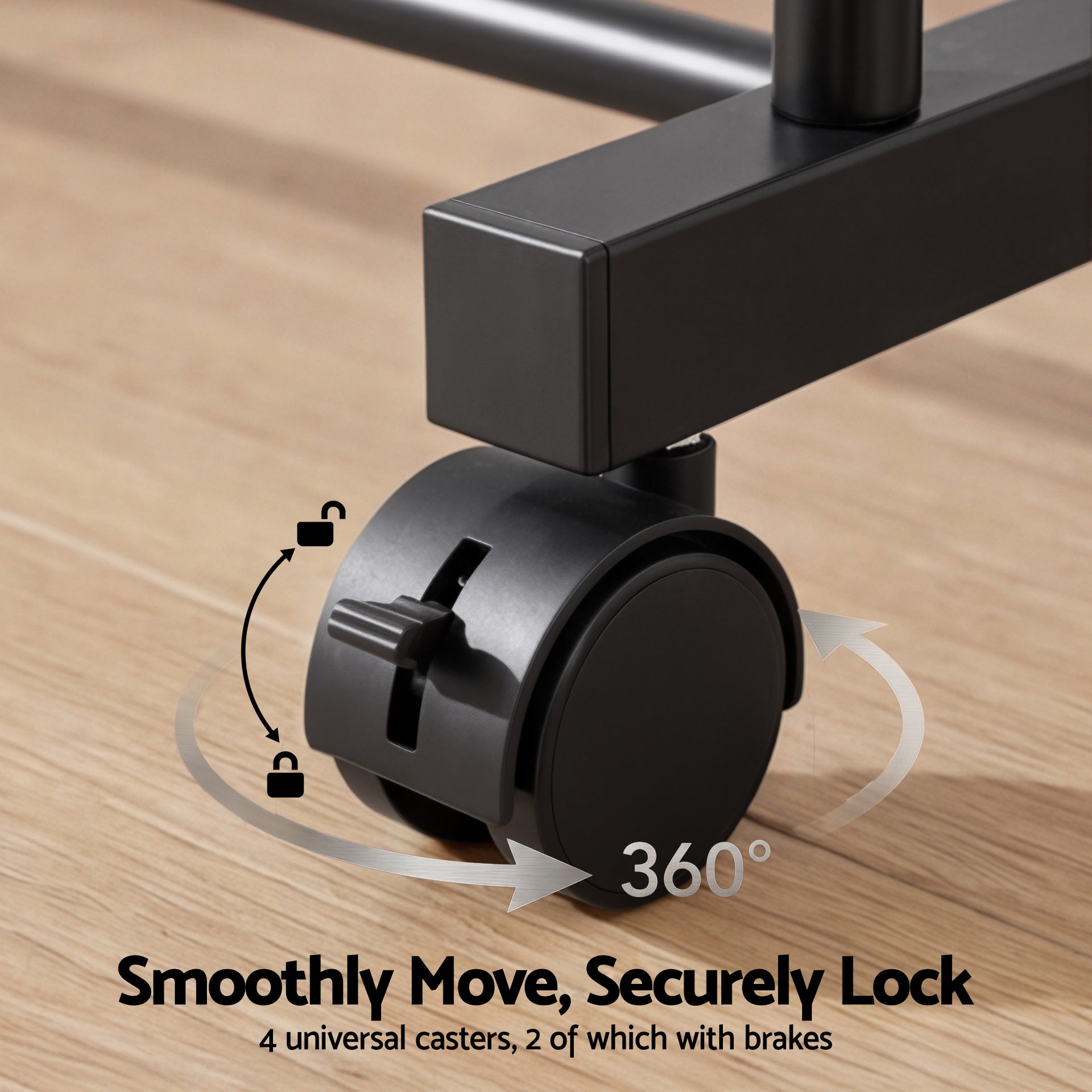 Artiss Clothes Rack Double Rod Airer Rail Coat Stand Hanger Storage Shelf Awezingly