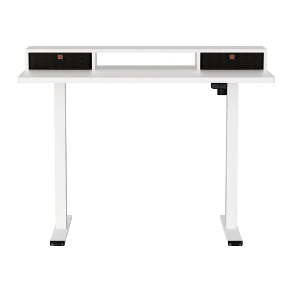 Artiss Electric Standing Desk with Storage Shelf Drawer Office Table 120CM Artiss