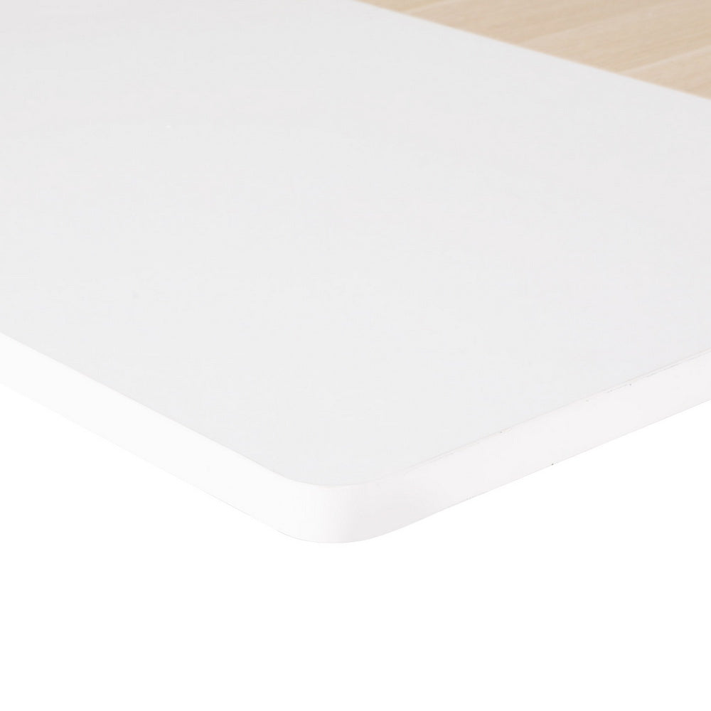 Artiss Standing Desk Motorised Electric Dual Motor 140CM White Pine Artiss