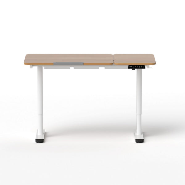 Artiss Electric Standing Desk Height Adjustable Sit Stand Desk Tilting Top