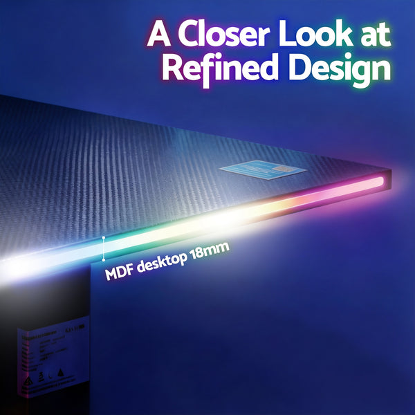 Artiss Electric Standing Desk Height Adjustable Gaming Desk Home Office 140cm Artiss