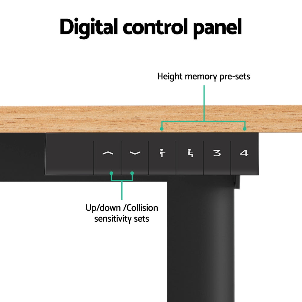 120CM Artiss Electric Standing Desk Sit Stand Desks Home Office Computer Desk Artiss