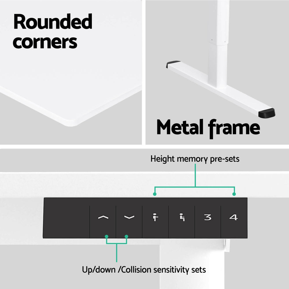 Artiss Electric Standing Desk Sit Stand Desks 120CM Artiss