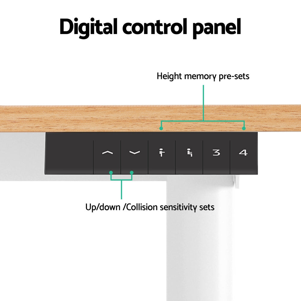 120CM Artiss Electric Standing Desk Sit Stand Desks Home Office Computer Desk Artiss