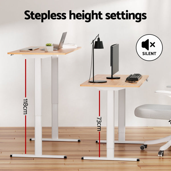 120CM Artiss Electric Standing Desk Sit Stand Desks Home Office Computer Desk Artiss