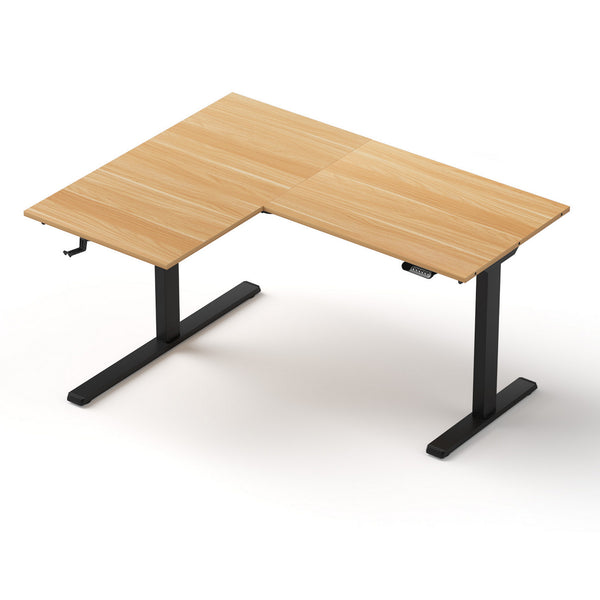 Artiss L-Shape Electric Standing Desk Sit Stand Up Height Adjustable Motorised Awezingly