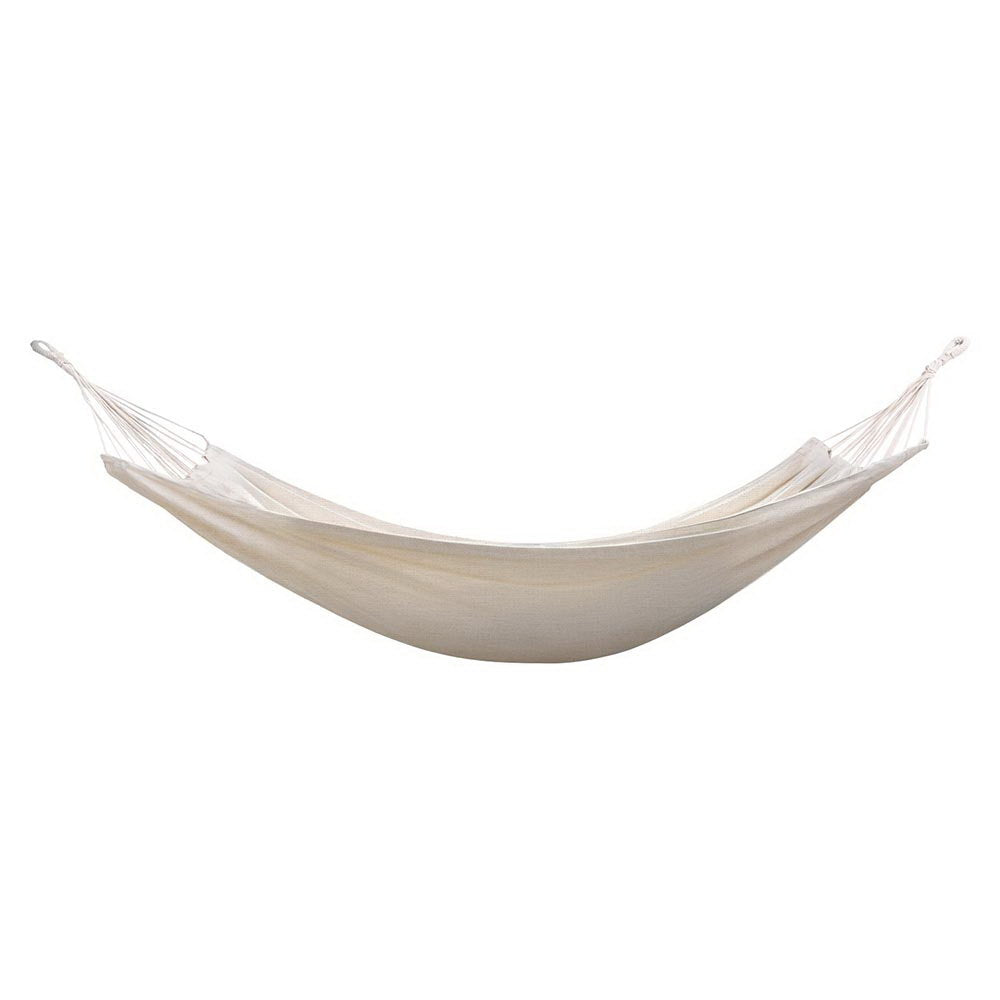 Gardeon Hammock Bed w/ Travel Bag Outdoor Lounge Chair Cream Gardeon