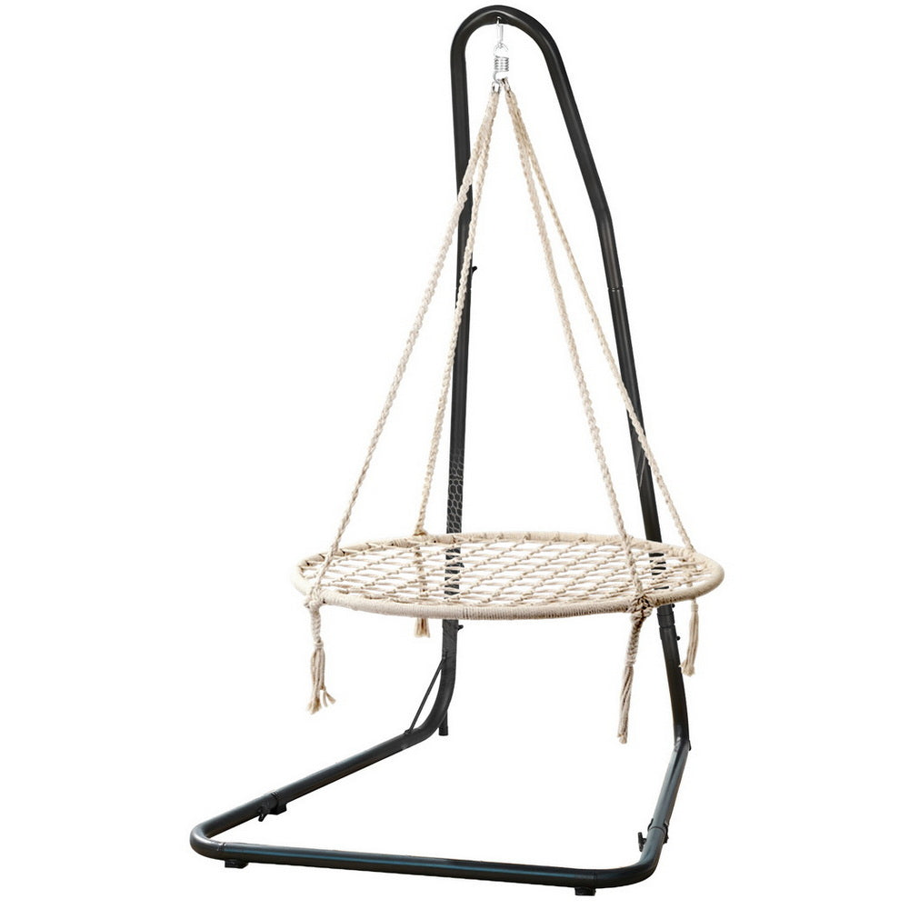 Gardeon Hammock Hanging Chair with Steel Stand Gardeon