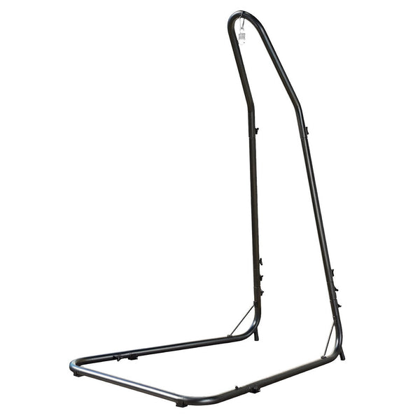 Gardeon Hammock Chair Stand Heavy Duty Steel Frame Black Awezingly