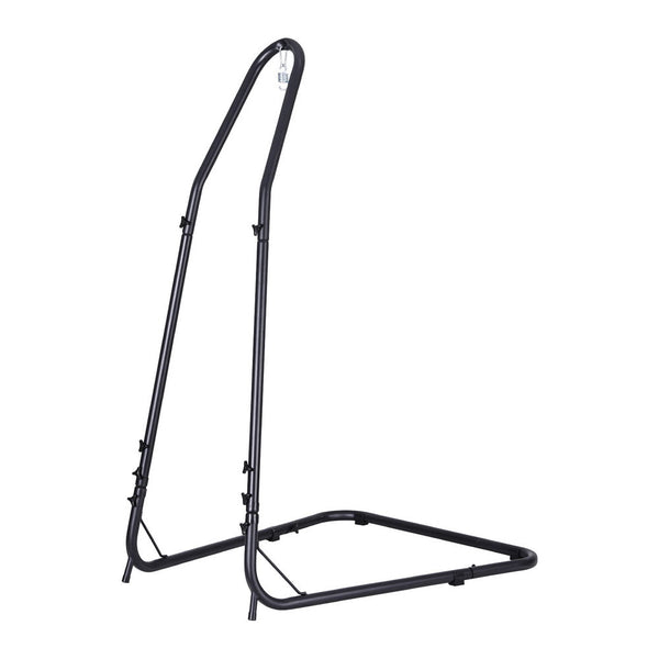 Gardeon Hammock Chair Stand Heavy Duty Steel Frame Black Awezingly