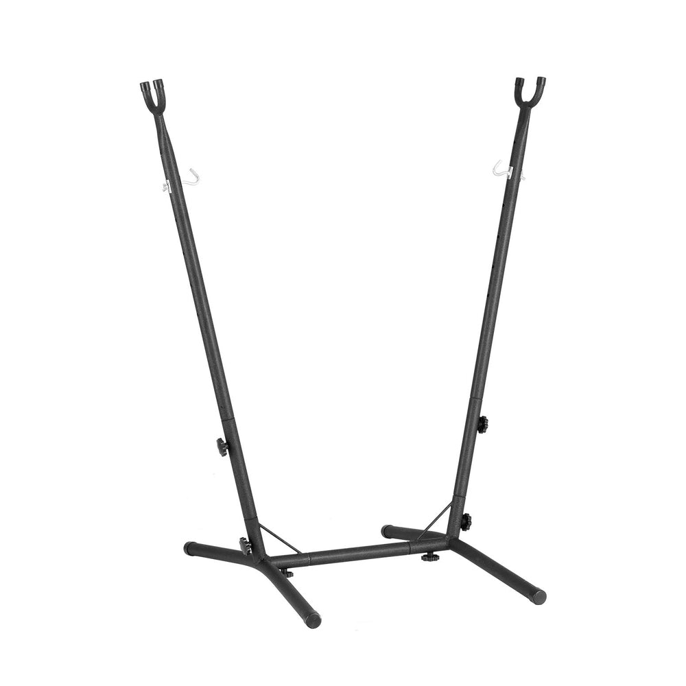 Gardeon Hammock Chair Stand Metal Frame Black Gardeon