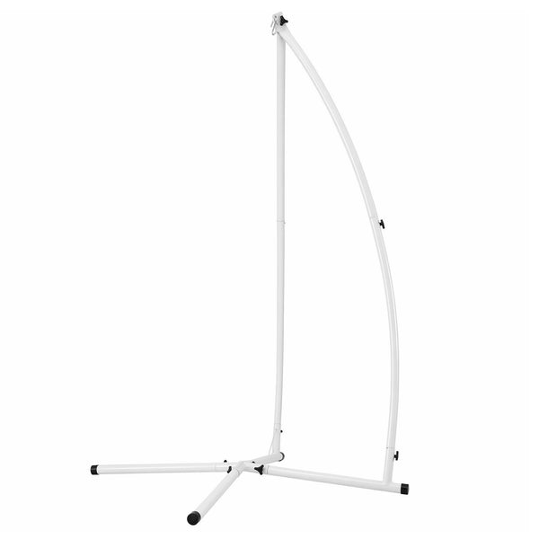 Gardeon Hammock Stand 150kg Capacity White Steel Frame for Hanging Chairs Awezingly