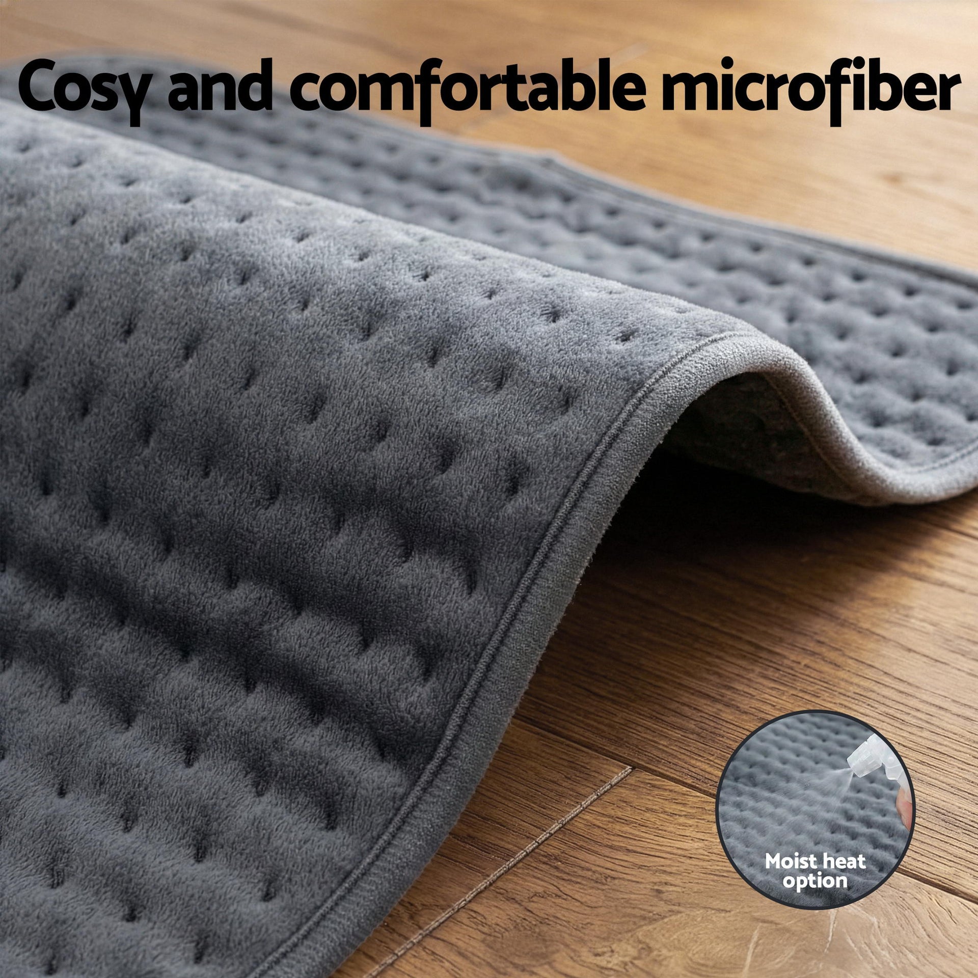 Livemor Electric Heating Pad Heat Mat 60x39cm Awezingly