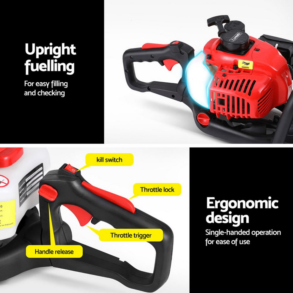Giantz 25.4CC Petrol Hedge Trimmer 24