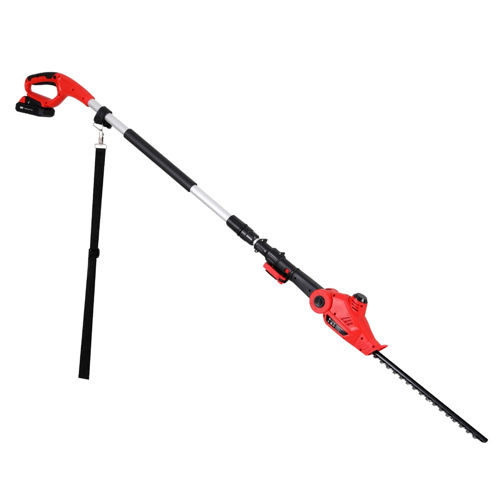 Giantz Cordless Pole Hedge Trimmer Garden Pruner Electric Cutter Giantz