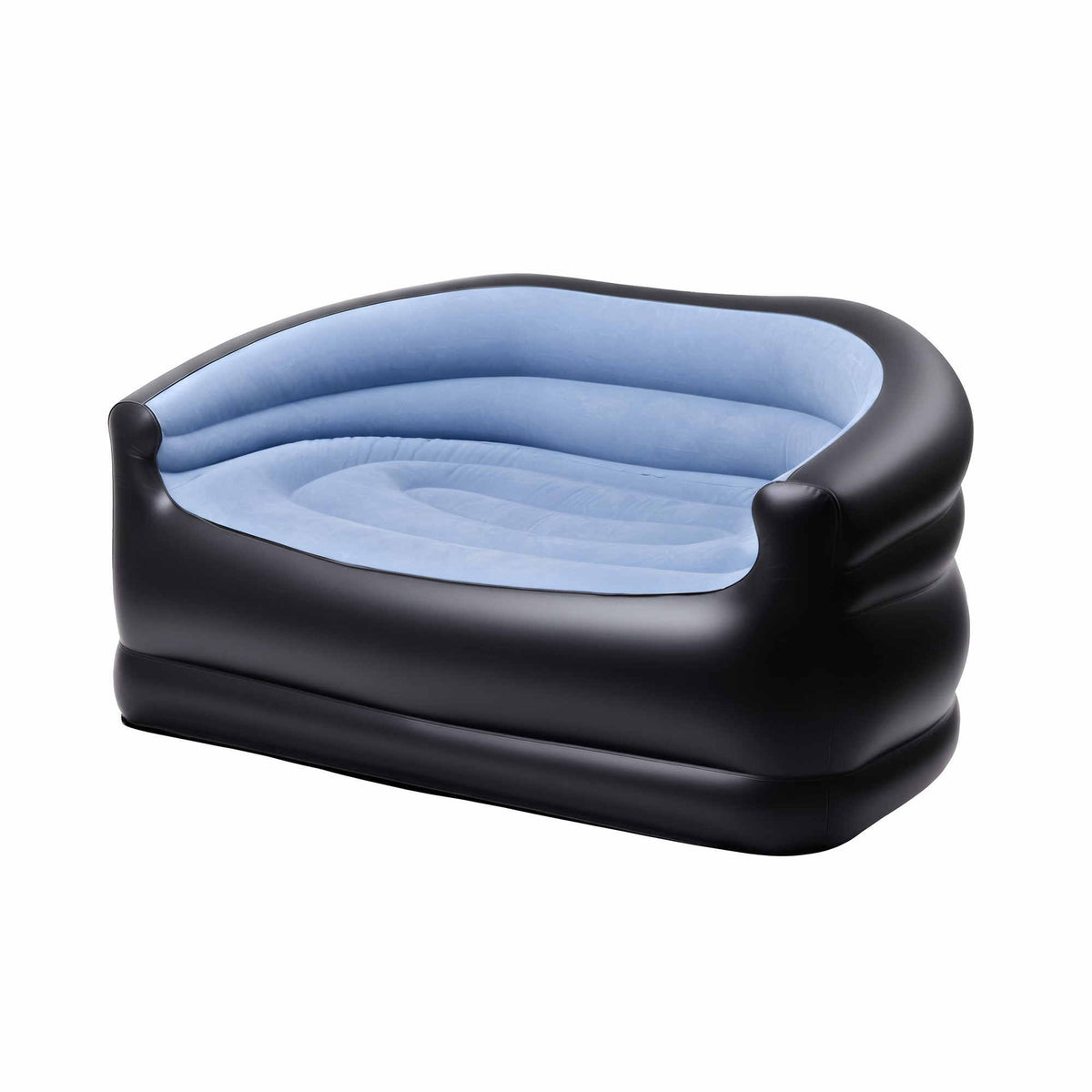 Gardeon Outdoor Air Sofa Inflatable Couch Two-Seater Lounge Chair with Pump Blow Up Couches for Camping Awezingly