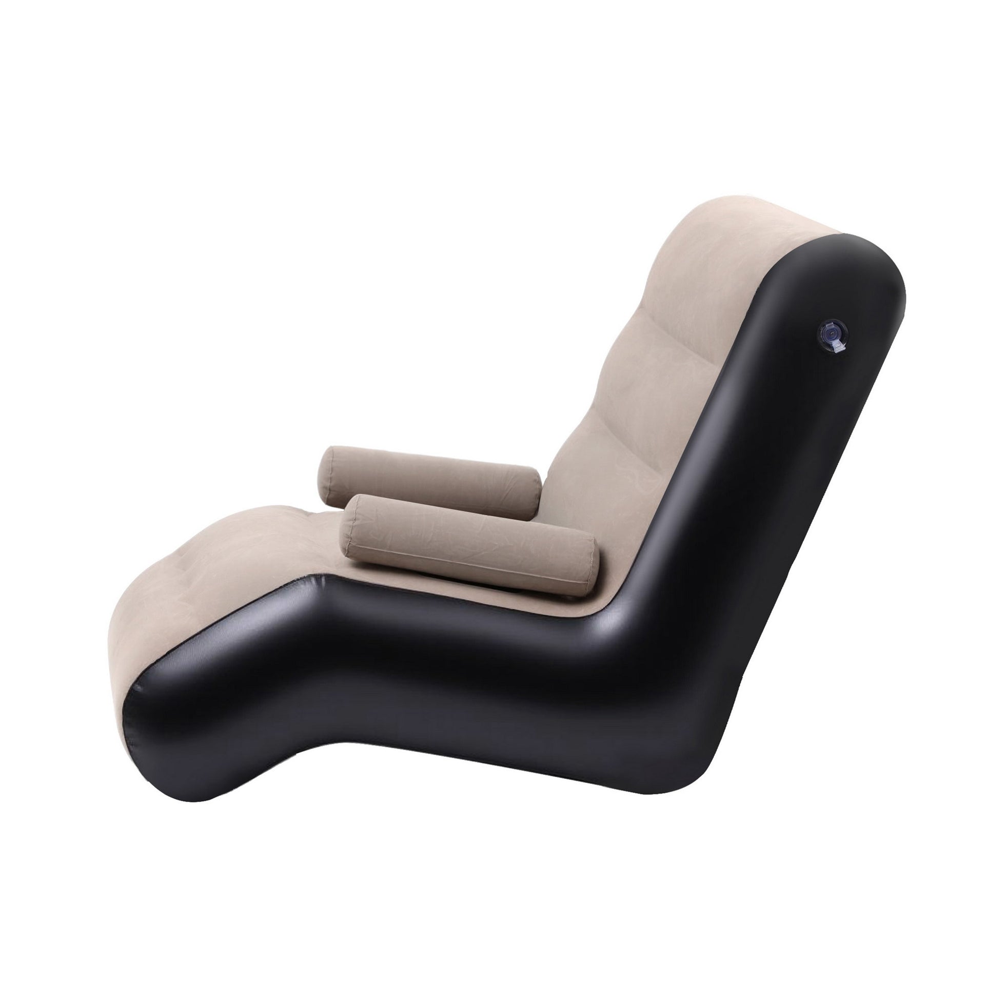 Gardeon Inflatable Chair Sun Lounger Blow Up Folding Air Chairs Sofa for Camping with Pump Awezingly