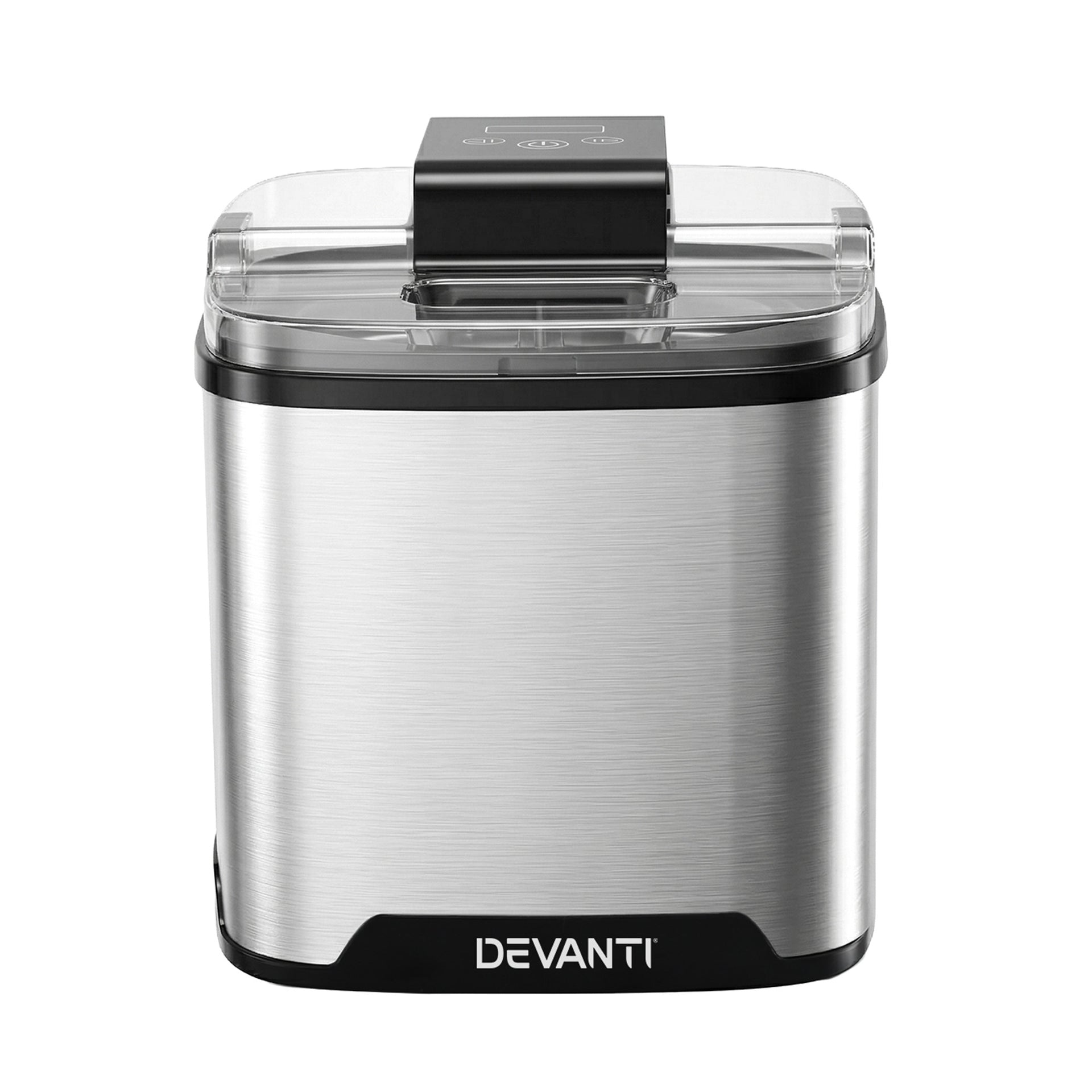 Devanti Ice Cream Maker Machine 2L Homemade Gelato Sorbet Frozen Drinks Sliver Awezingly