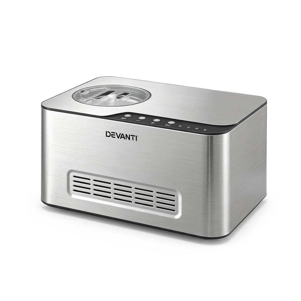 Devanti 2L 2-in-1 Ice Cream & Yogurt Maker Machine No Pre-Freezing Homemade Gelato Sorbet Awezingly