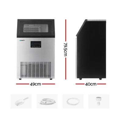 Devanti 45kg Ice Maker Commercial Machine