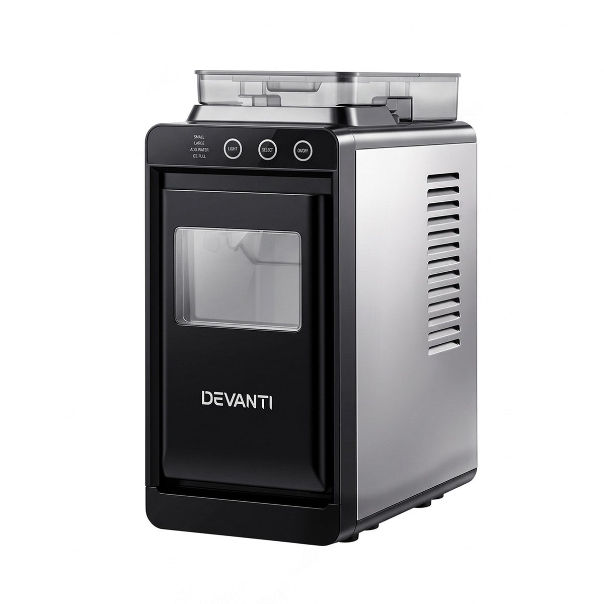 Devanti Ice Maker Ice Slim Compact Countertop Machine 12KG/24H for Home Awezingly
