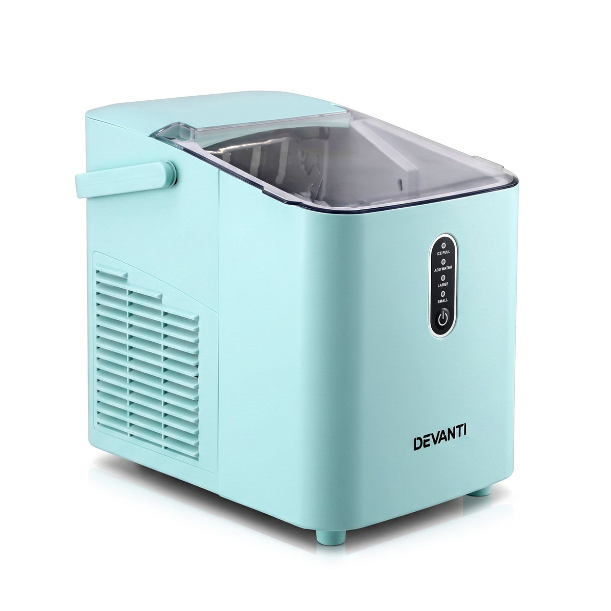 Devanti 12KG Ice Maker Machine Bullet Ice Cube Portable Green Awezingly